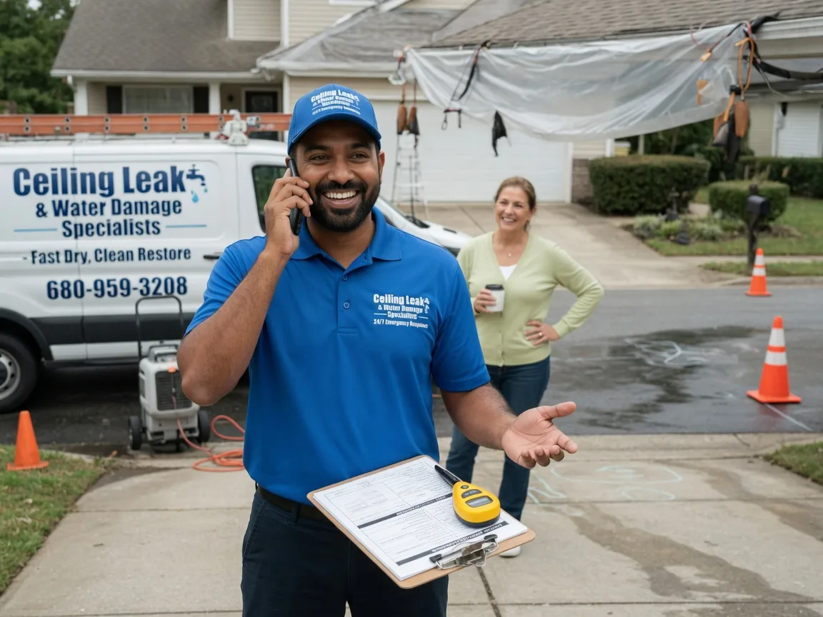 Ceiling Leak Cleanup Jefferson, OH FAQs